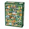 Cobble Hill 1000 Piece Puzzle: The Purrfect Bookshelf - Reference Poster Included, High Quality Jigsaw, Earth Friendly